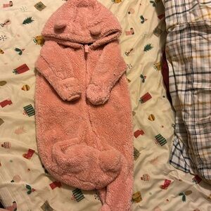 Eddie Bauer Cozy Fleece Winter Playsuit/Onesie